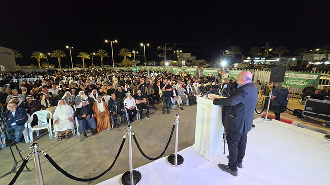 مهرجان انتخابي حاشد للموحدة في شقيب السلام